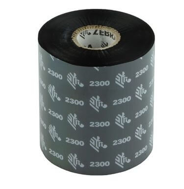 02300BK08345 Zebra 2300, TT ribbon, wax, 83mm x 450M 02300BK08345 Zebra 2300, TT ribbon, wax, 83mm x 450M